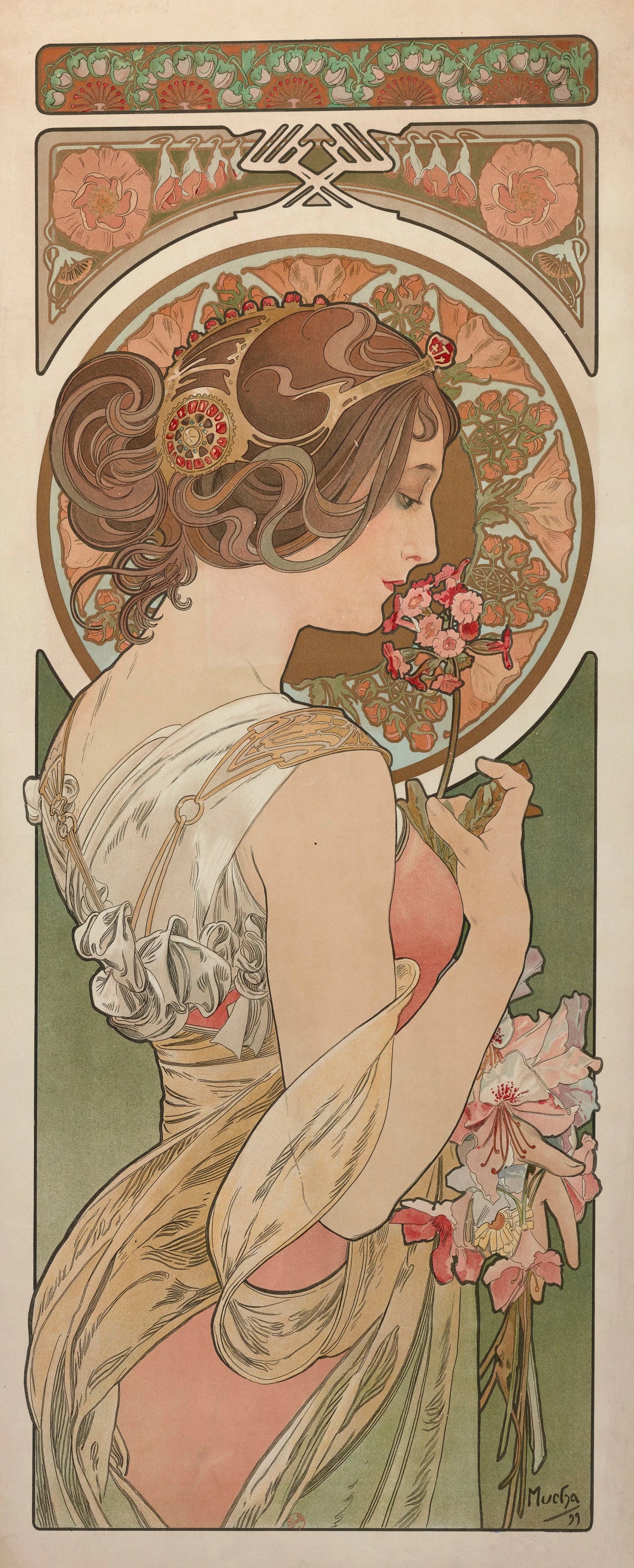 Alphonse Mucha - La Primevère (1899)