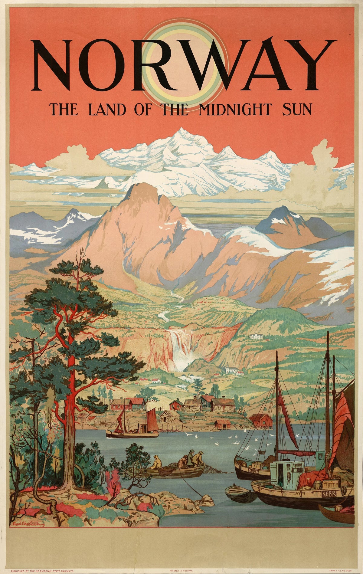 Arent Lauritz Christensen - Norway - the land of the midnight sun