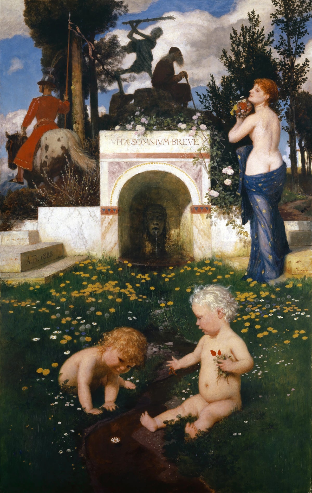 Arnold Böcklin - Vita somnium breve (Life a Short Dream) (1888)