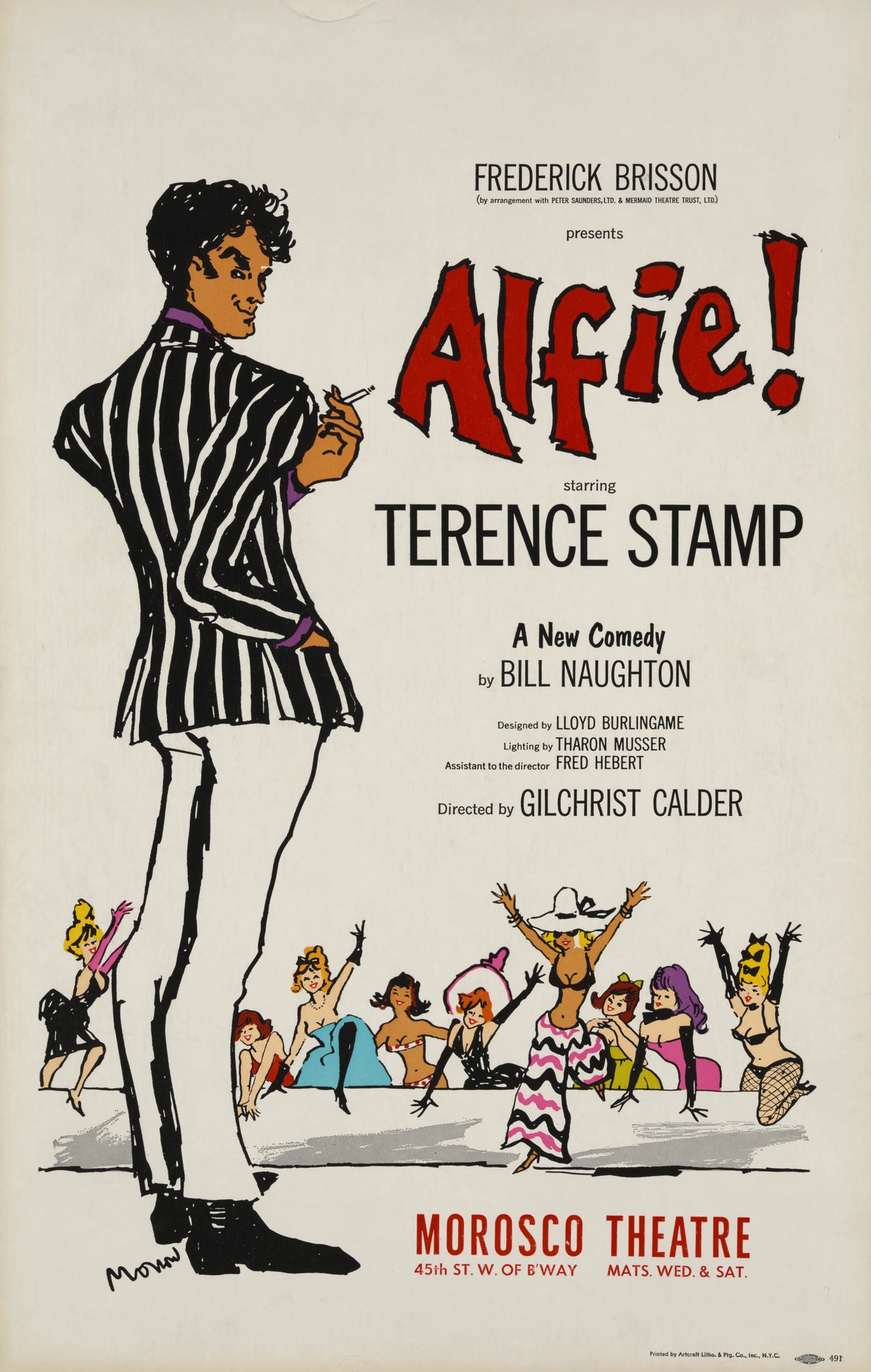 Artcraft Lithograph - Alfie (1964)