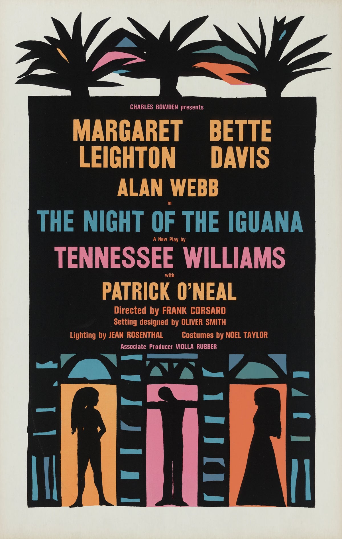 Artcraft Lithograph - The Night of the iguana (1961)