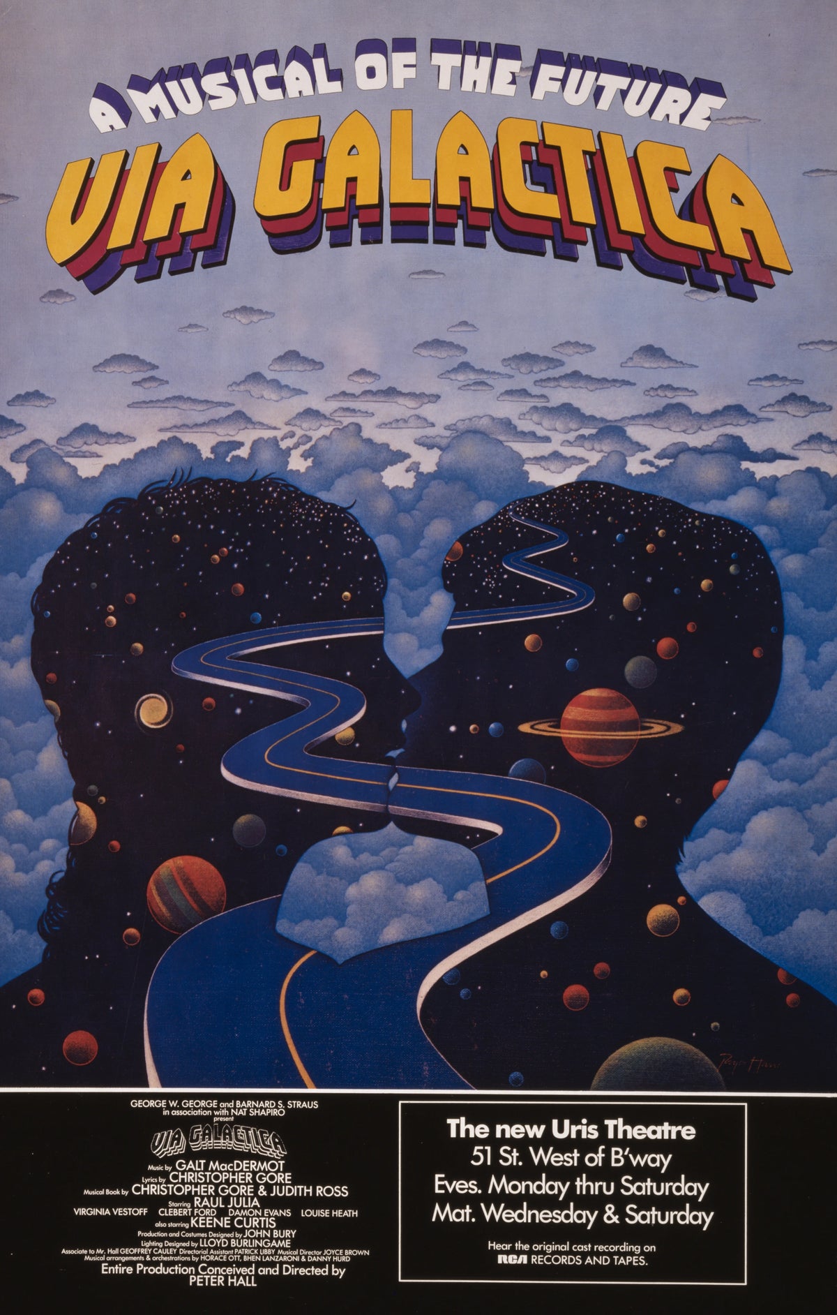 Artcraft Lithograph - Via galactica