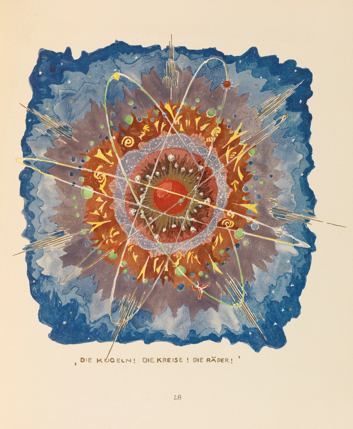 Bruno Taut - Alpine Architektur Pl. 1 (1919)