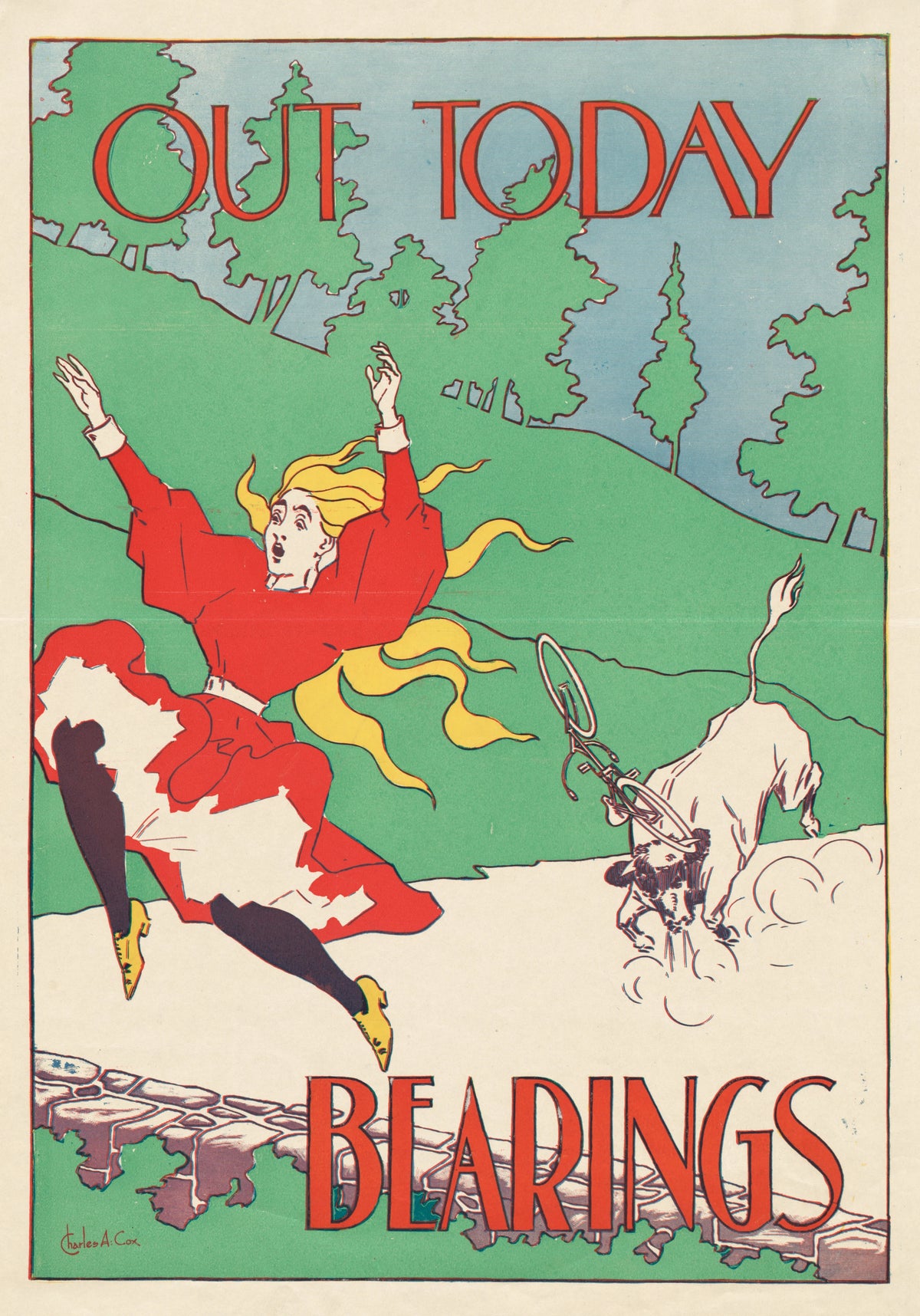 Charles Arthur Cox - Out today, Bearings (circa 1890-1920)