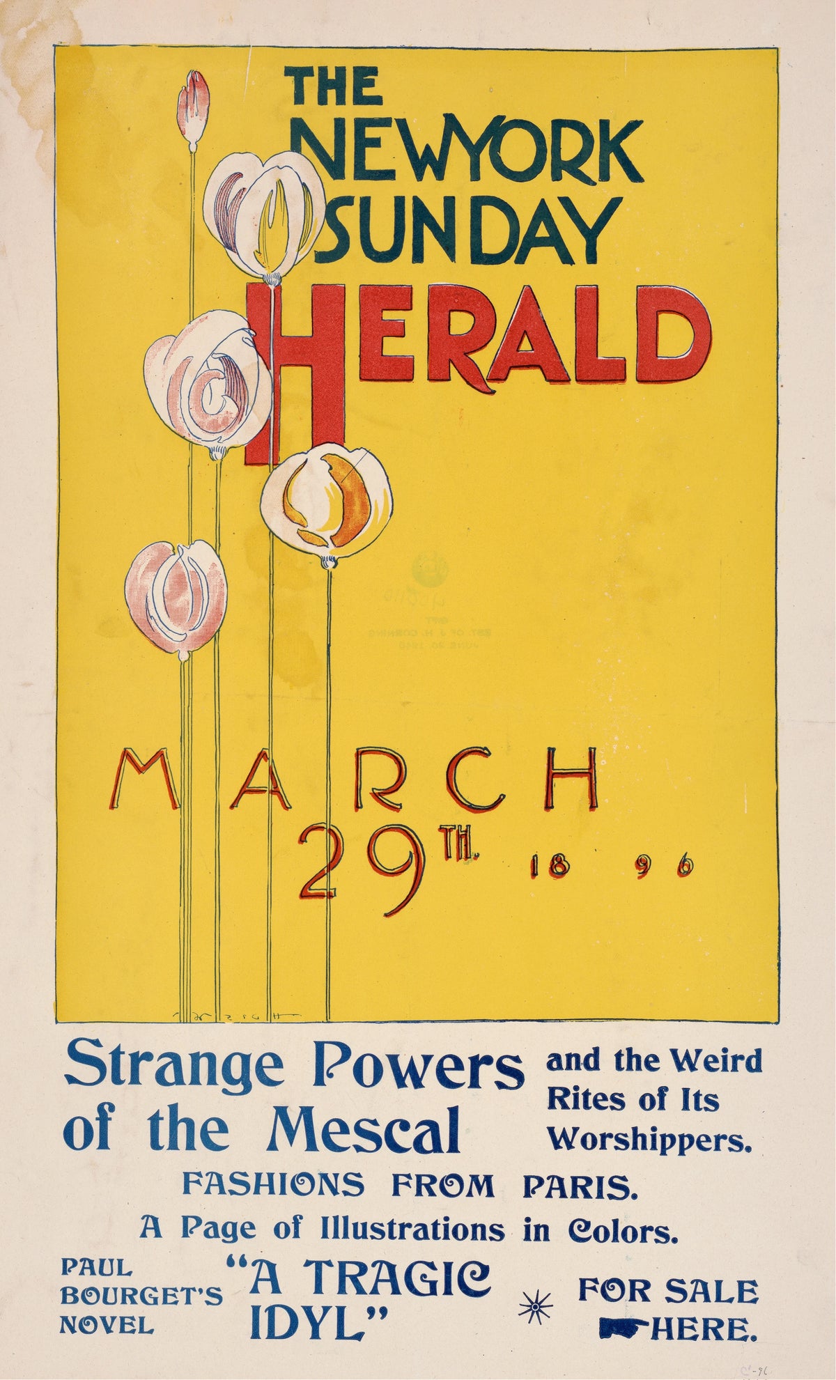 Charles Hubbard Woodbury - The New York Sunday Herald, March 29th 1896 (1896)