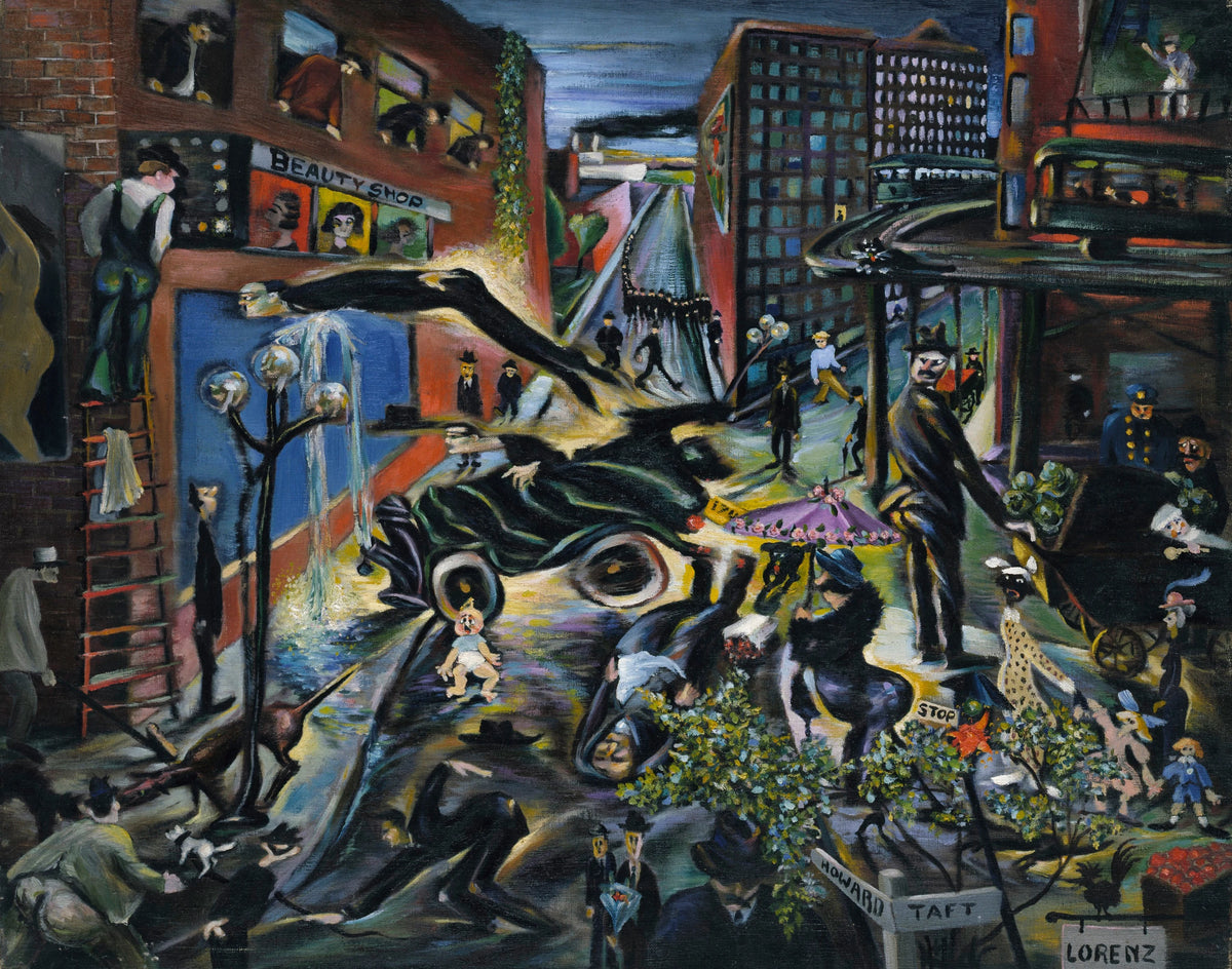 Howard Taft Lorenz - Automobile Accident (circa 1936)