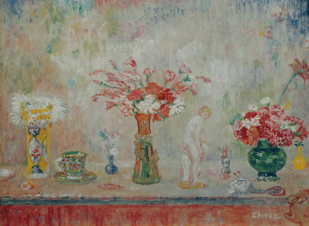James Ensor - Phantastisches Stillleben (1917)
