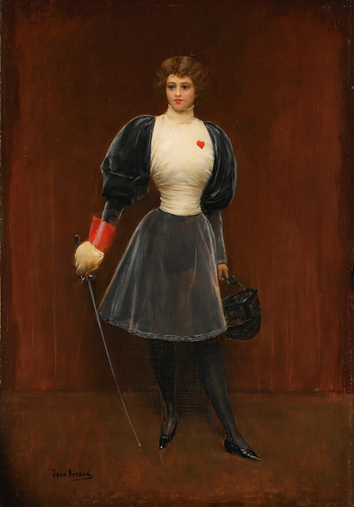 Jean Béraud - L'escrimeuse