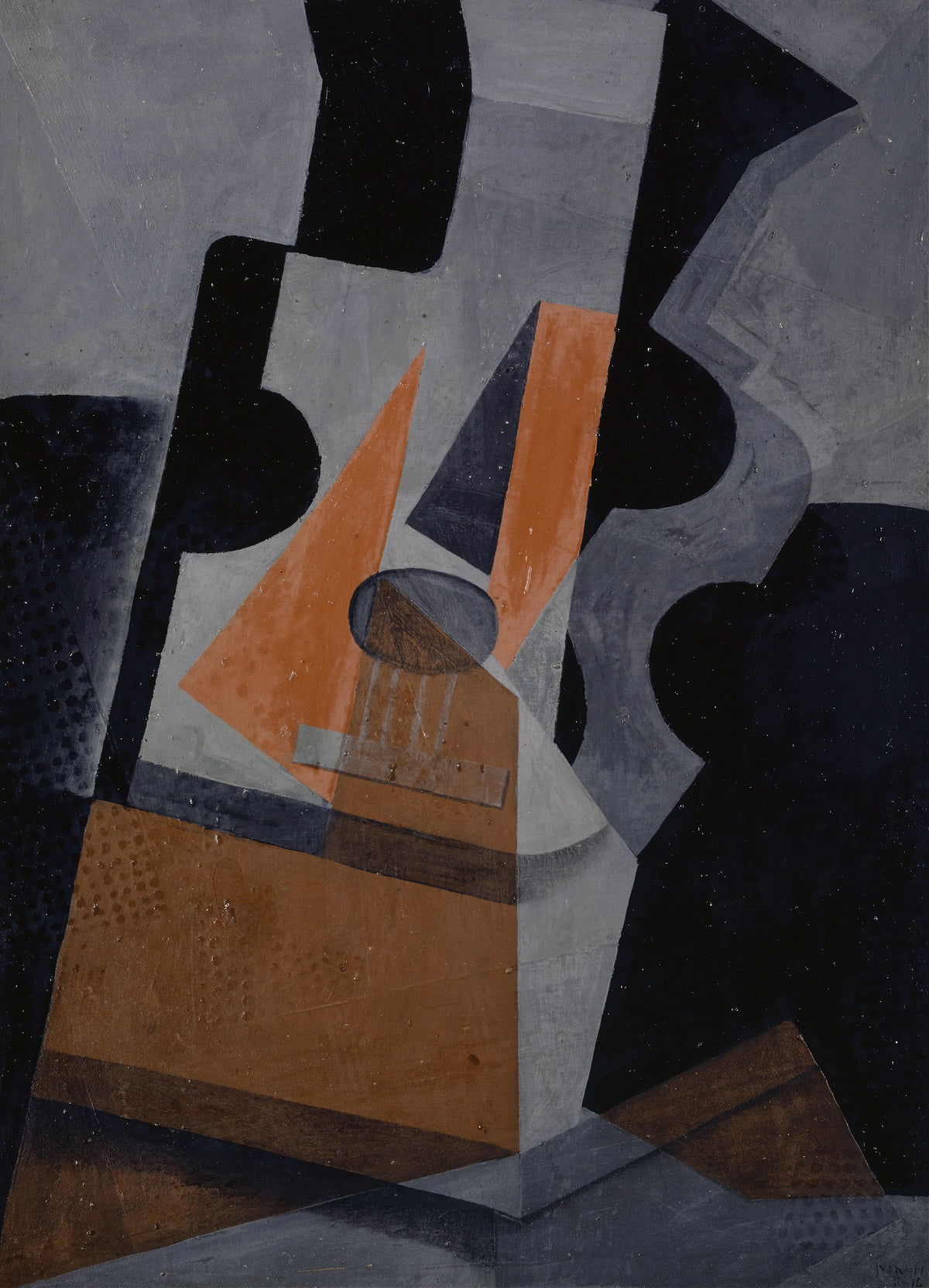 Juan Gris - The Guitar (Still Life with Guitar) (1916)