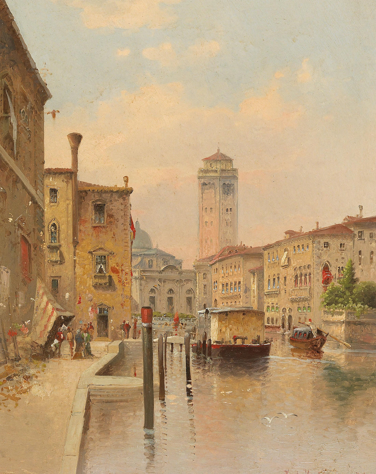 Karl Kaufmann - Grande Canal, Venice (1896)