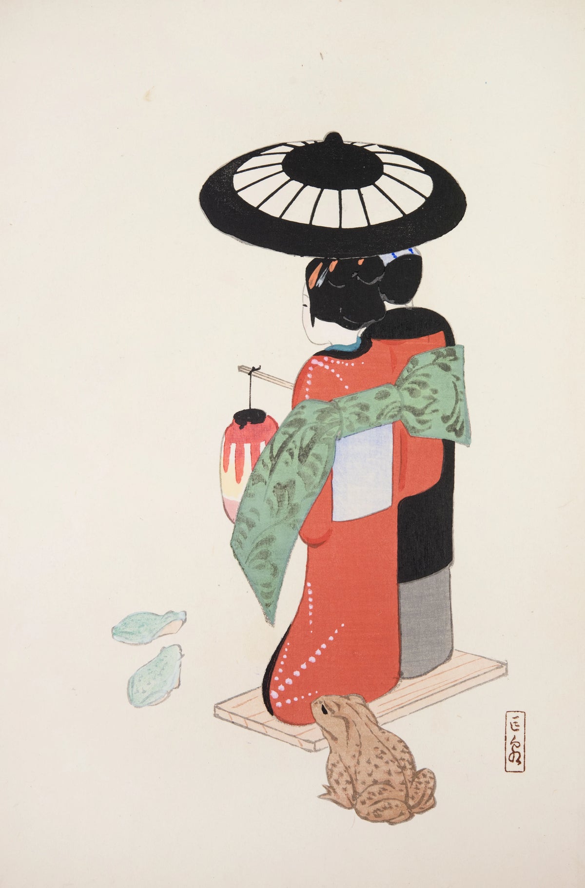 Kawasaki Kyosen - Kyosen's Collected Illustrations of Japanese Toys Pl.020 (1919)