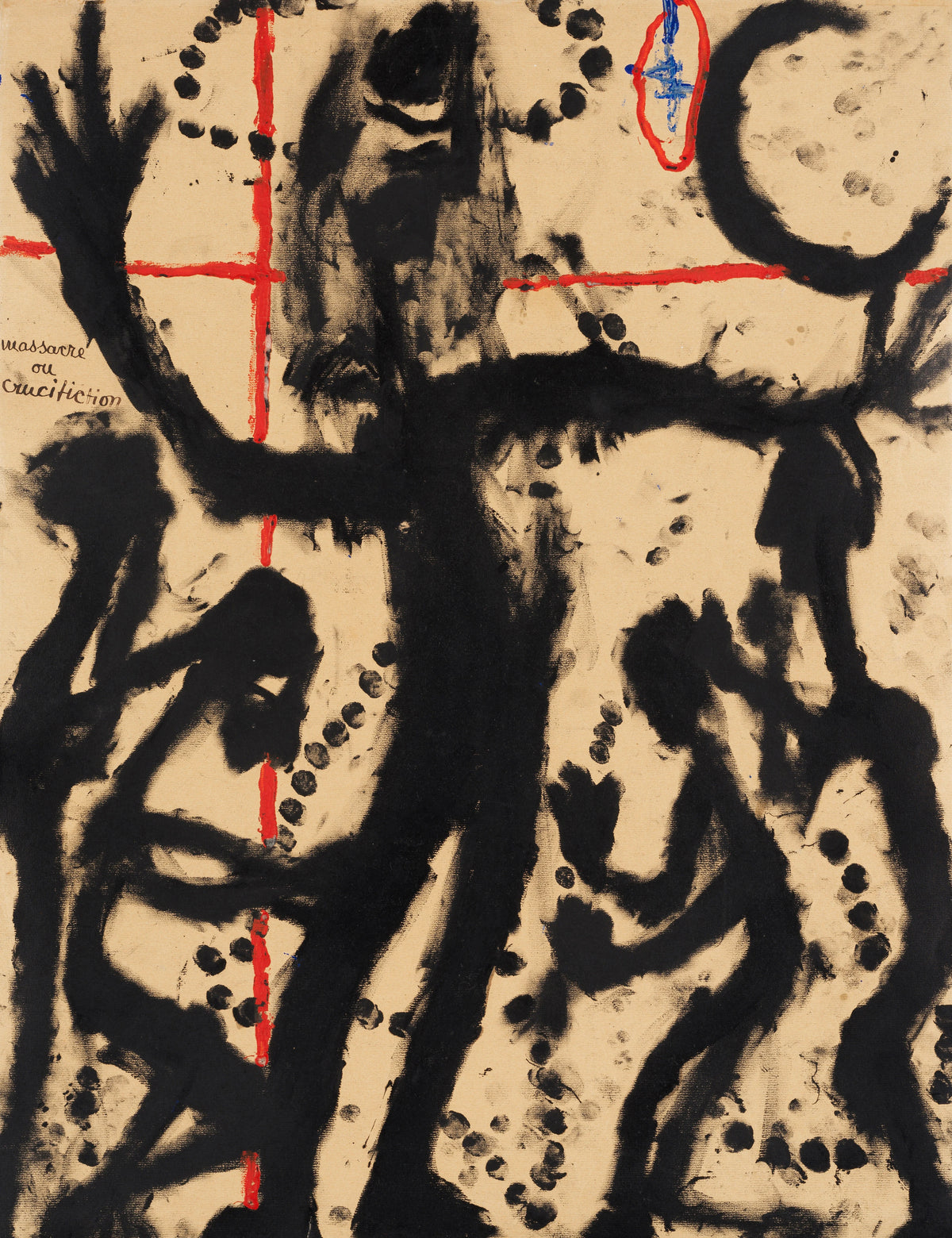Louis Soutter - Massacre ou crucification (1939)