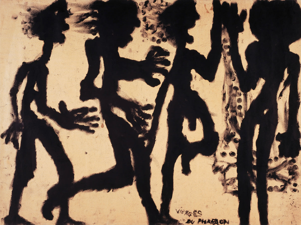 Louis Soutter - The Pharao's Virgins (1937-42)