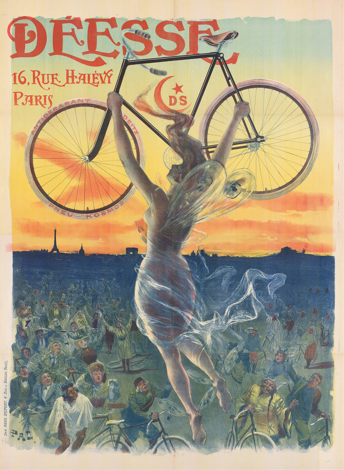Pal (Jean de Paleologue) - Déesse 16, rue Halévy, Paris (1898)
