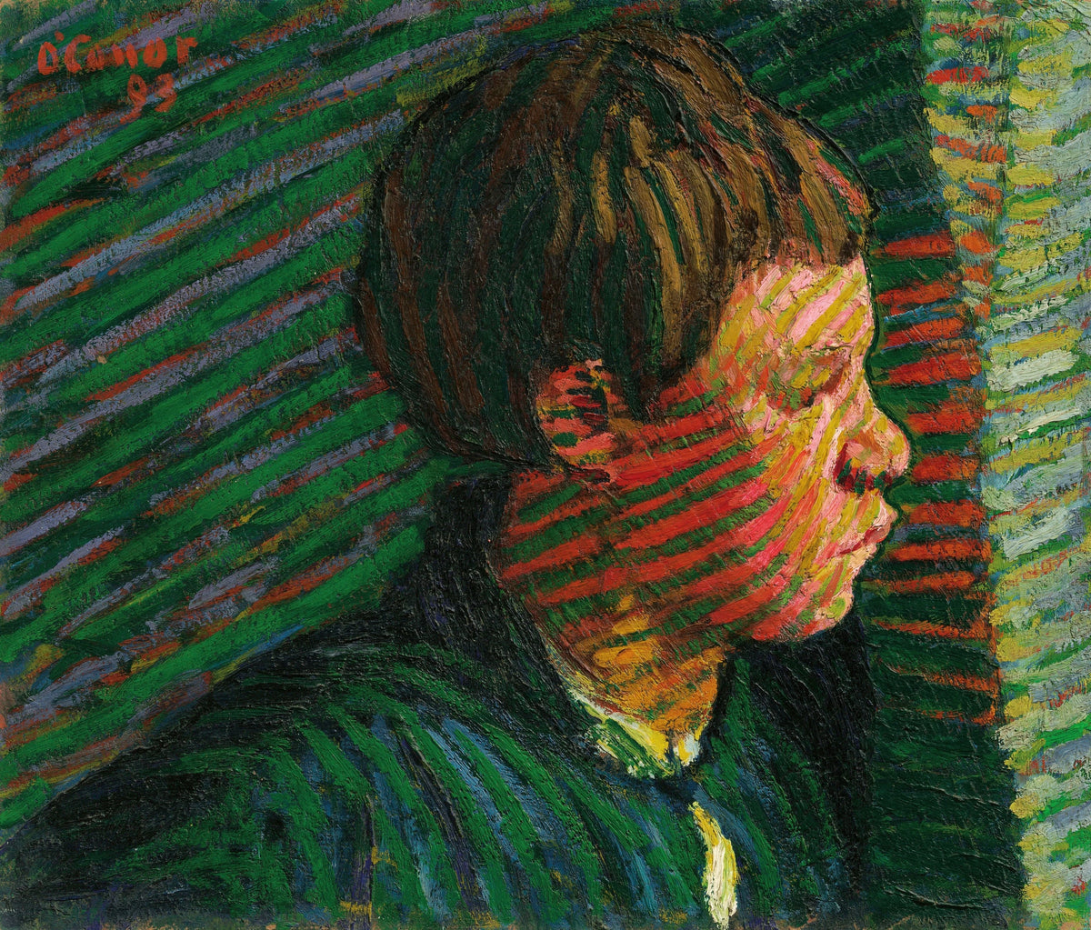 Roderic O'Conor - Breton Boy in Profile (1893)