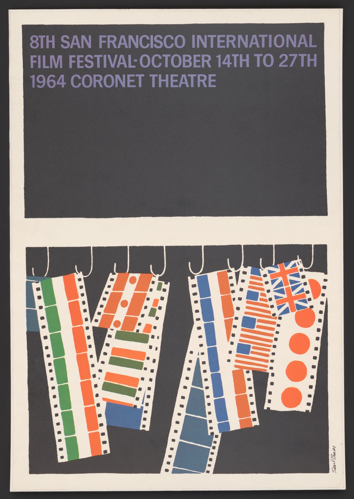 Saul Bass - 8th San Francisco International Film Festival (1964)