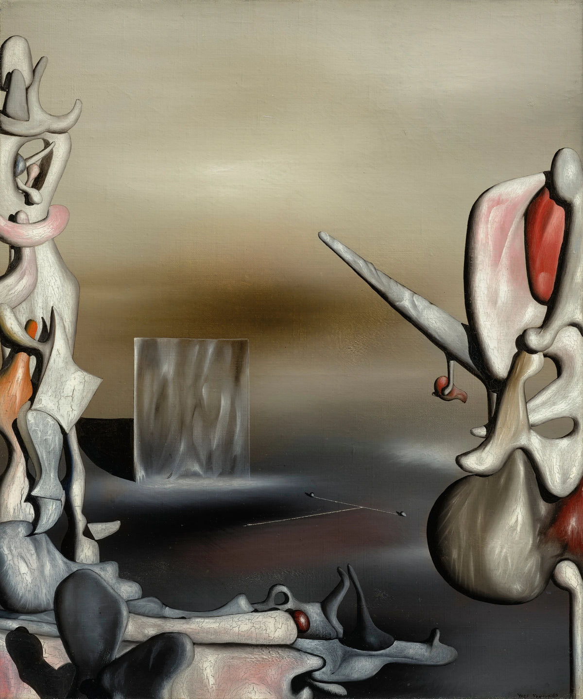 Yves Tanguy - Parure d'insomnie (Clothed in Wakefulness) (1947)