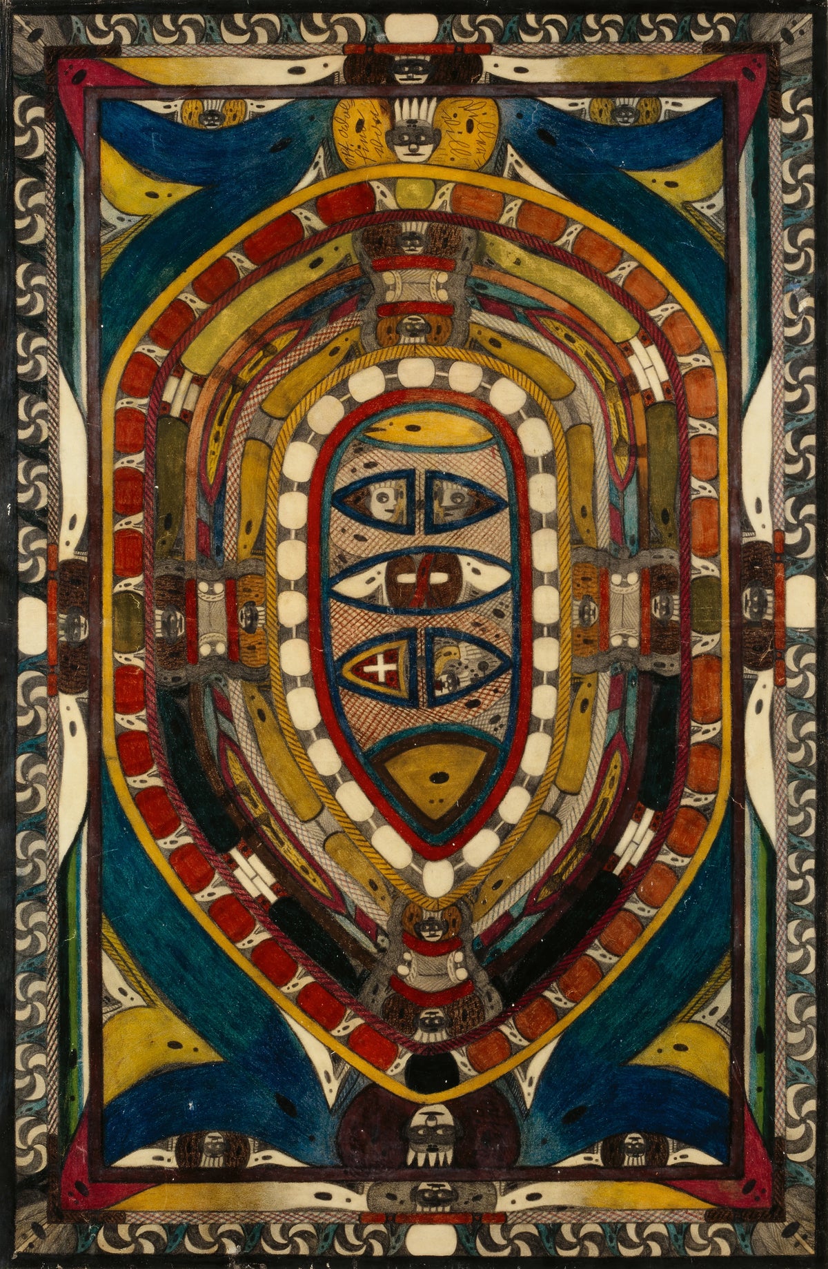 Adolf Wölfli - Noga=Ei; Ist Das allergrößte Dorf der gantzen Erde; Villerville (1921)