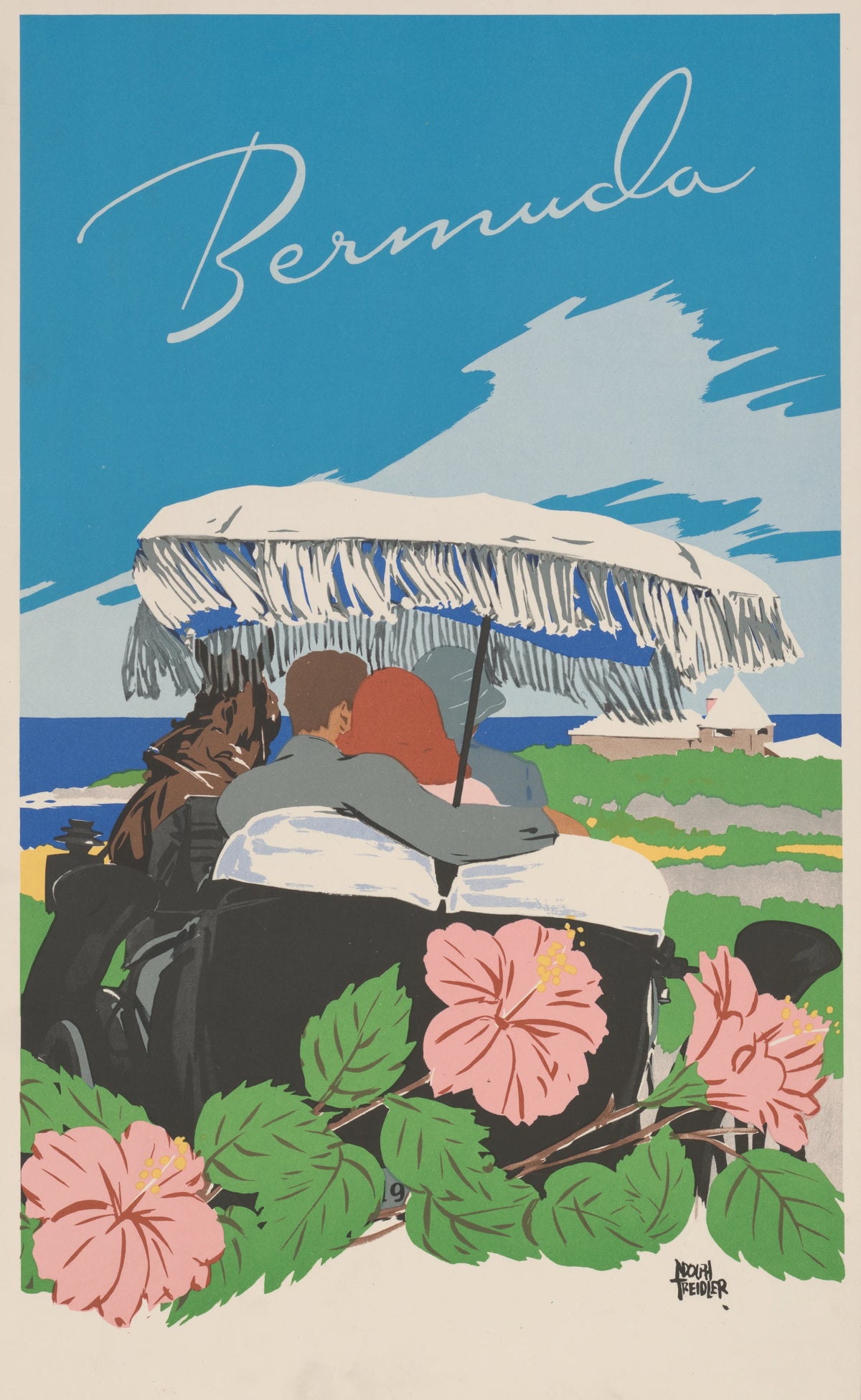 Adolph Treidler - Bermuda (1940)