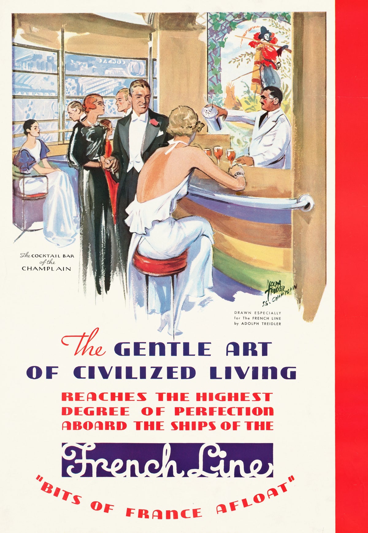 Adolph Treidler - The gentle art of civilized living (1934)