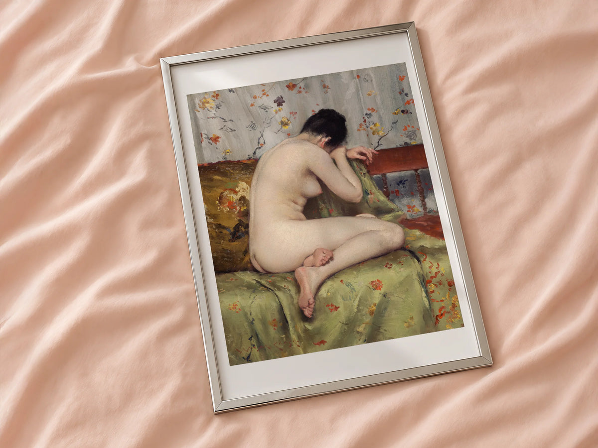 Rockpaperart Seçkisi slider 2 — William Merritt Chase, A Modern Magdalen