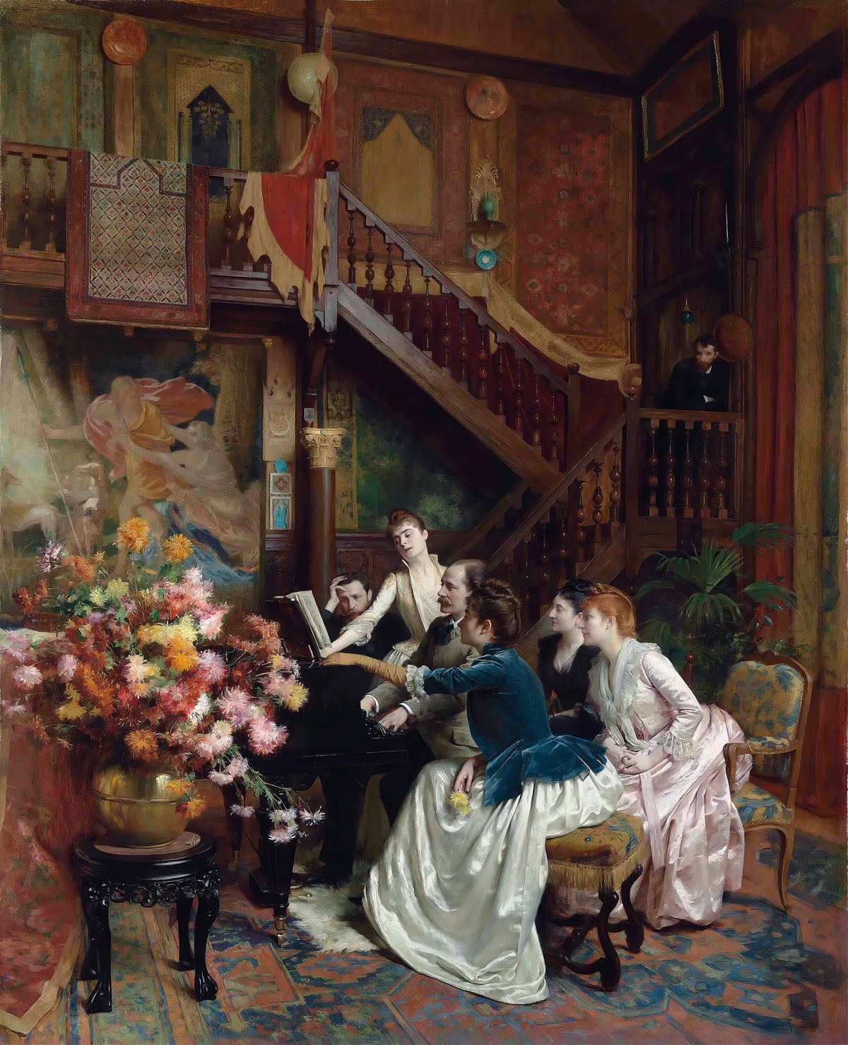 Albert Aublet - Autour D'une Partition (1888)