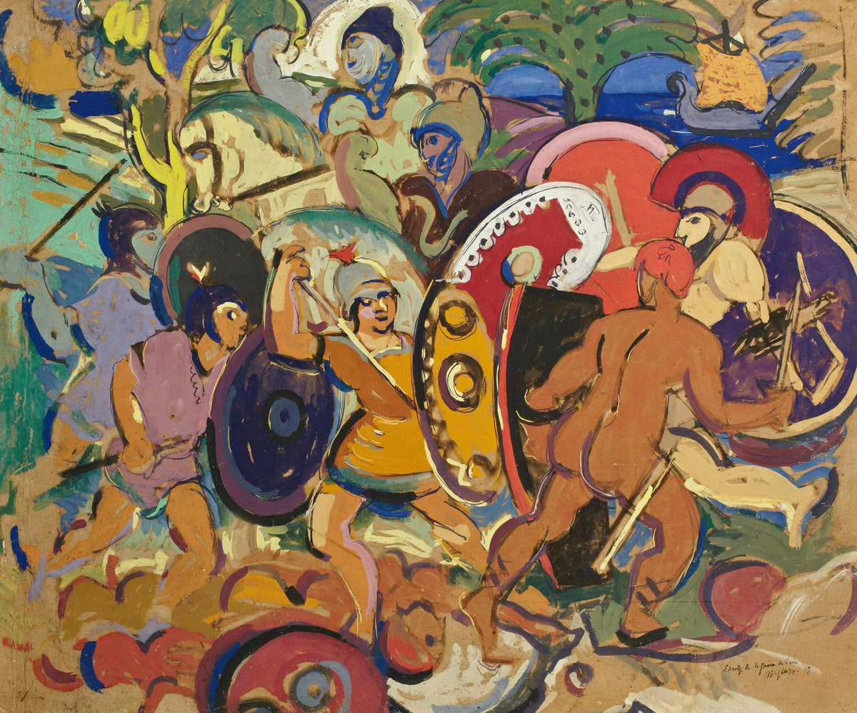 Albert Gleizes - Episode de la Guerre de Troie (1929)