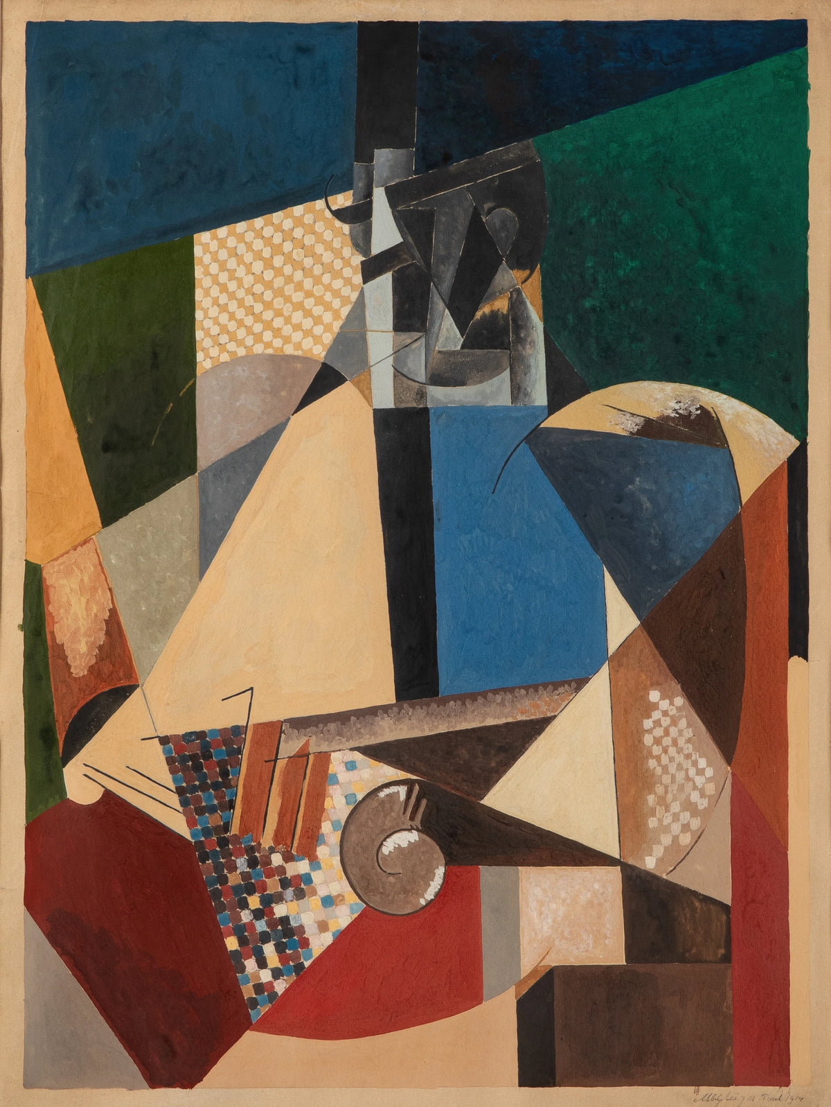 Albert Gleizes - Etude pour le Médecin militaire (1914)