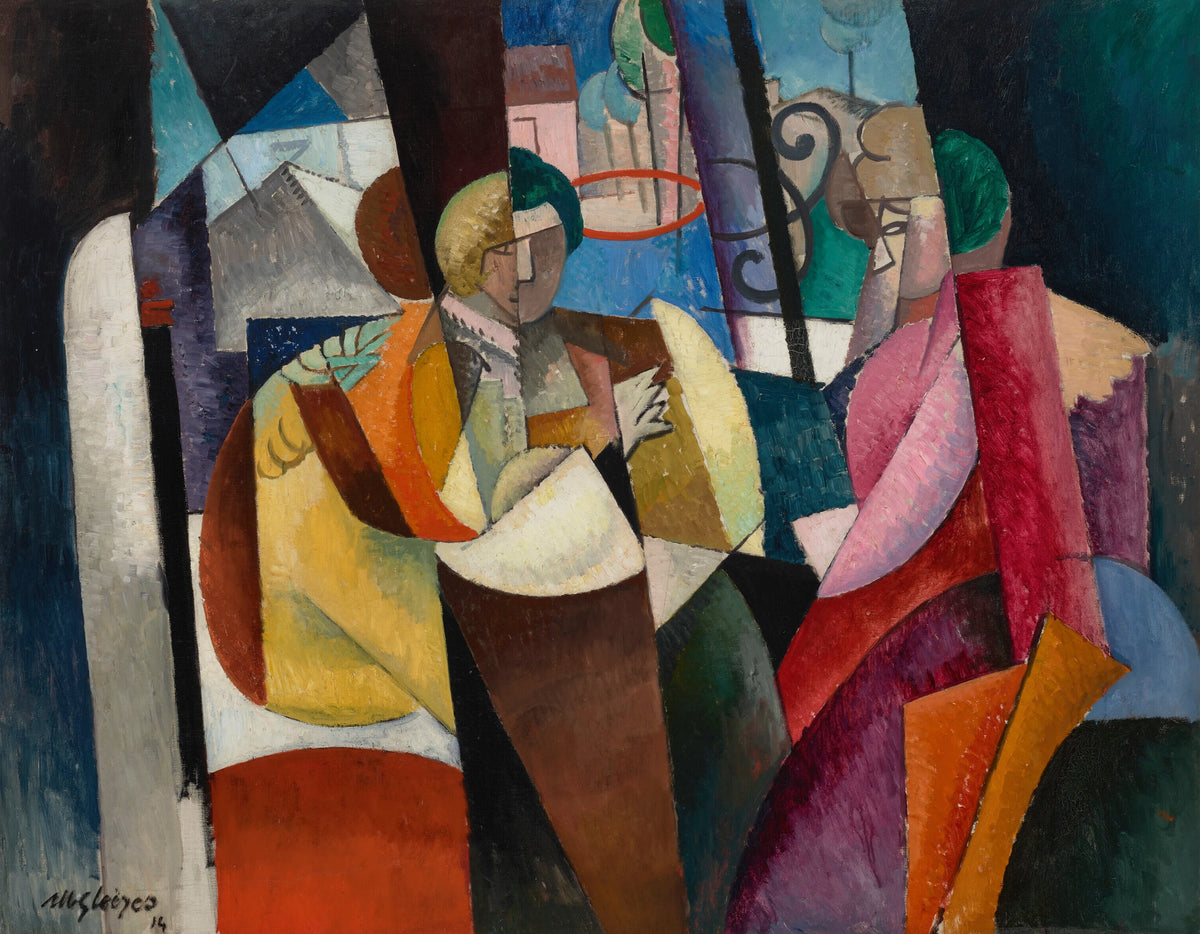 Albert Gleizes - Femmes assises devant une fenêtre (1914)