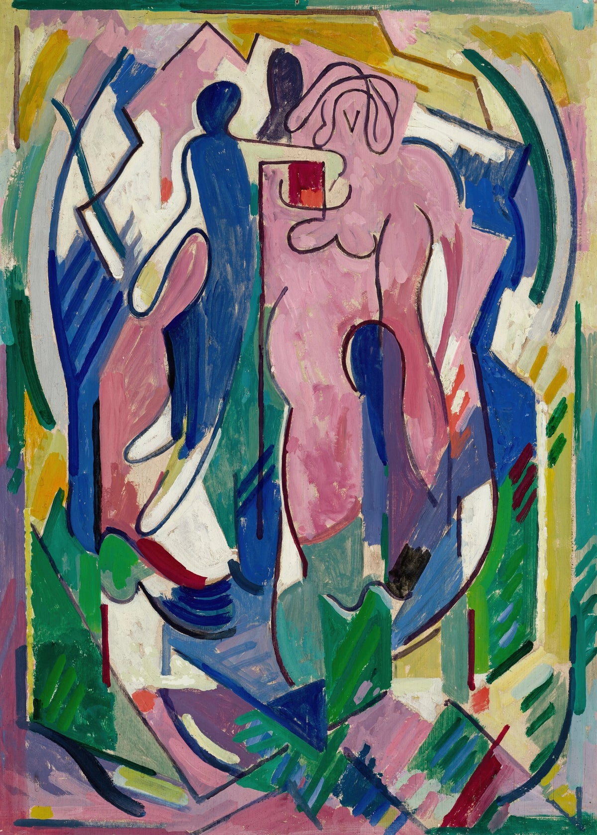 Albert Gleizes - Figure ou Composition (circa 1950)