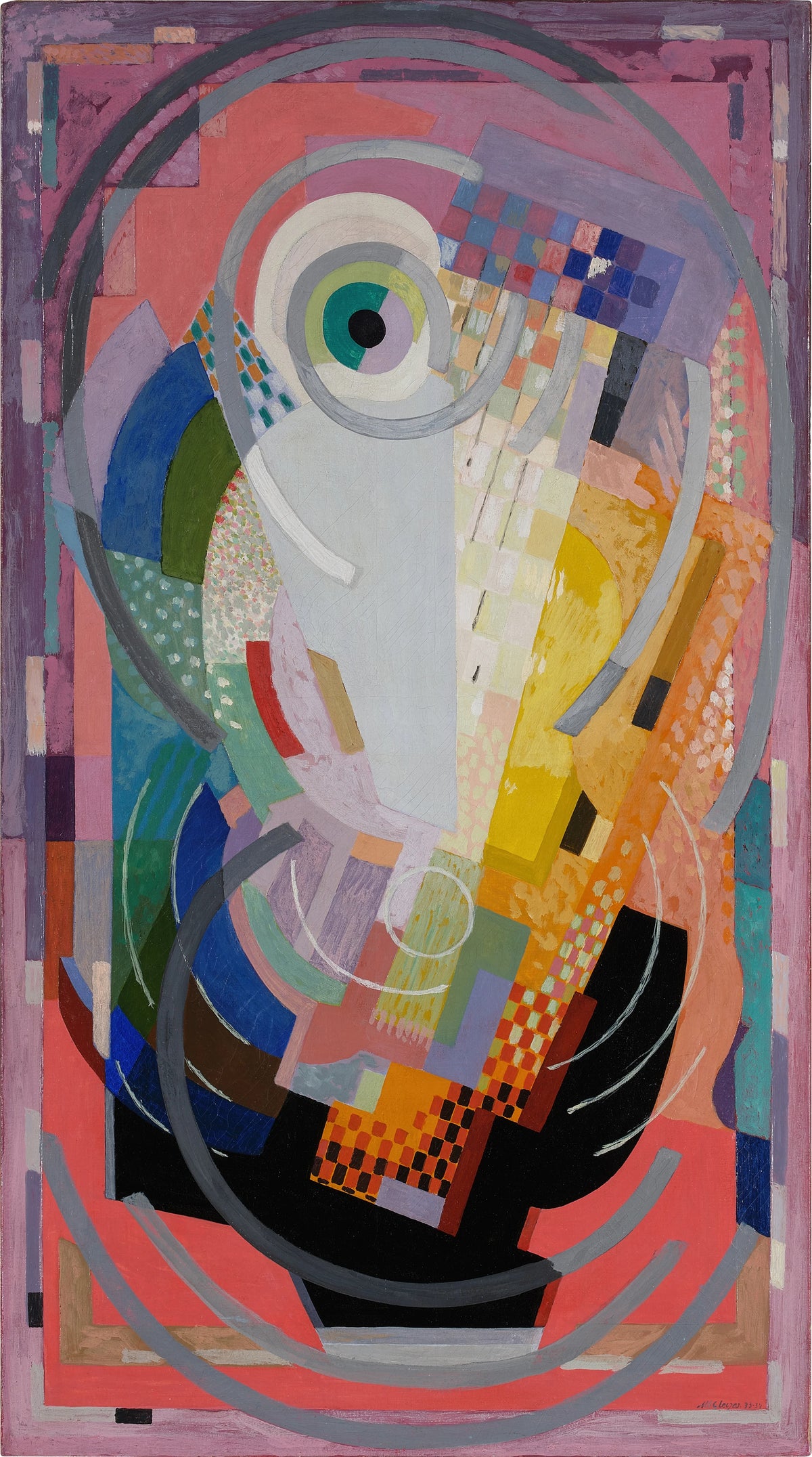 Albert Gleizes - Forme-rythme, les roses (1933-1934)