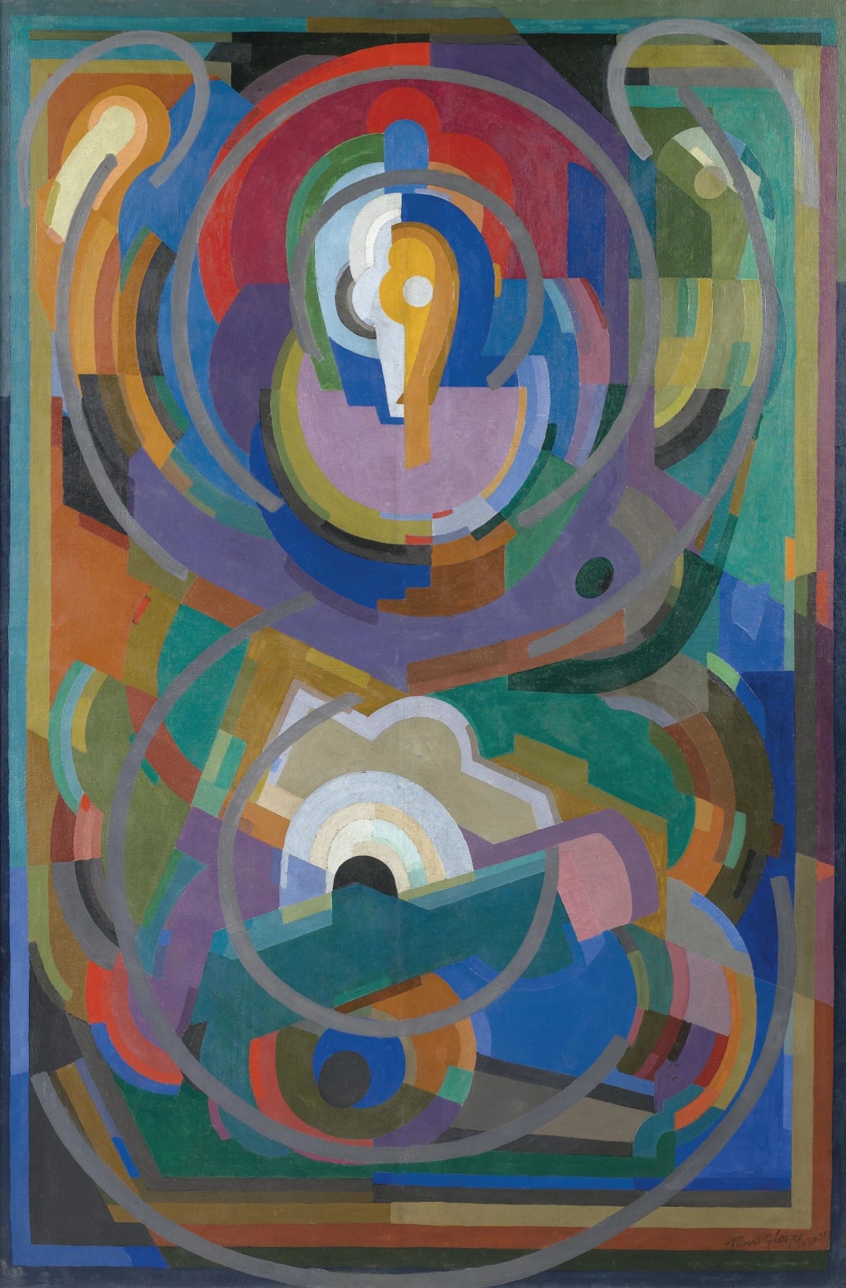 Albert Gleizes - Symphonie en violet (1930)