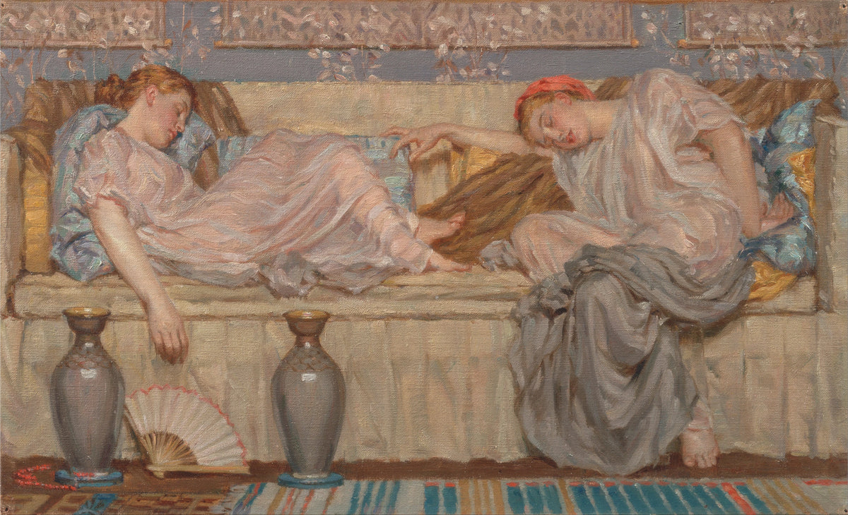 Albert Joseph Moore - Beads (Study)