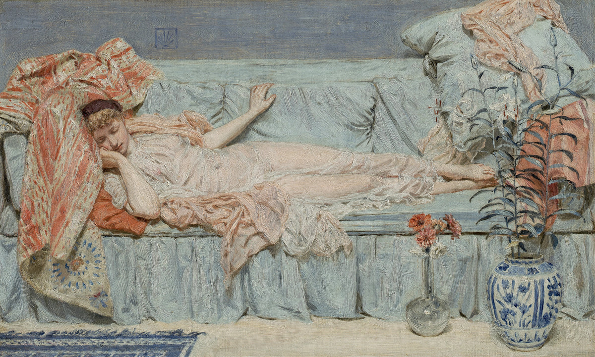 Albert Joseph Moore - Lilies (1866)