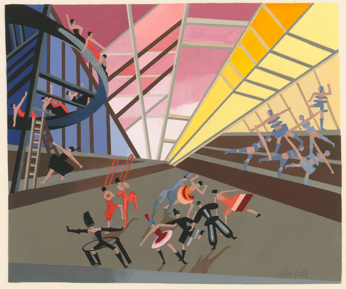 Alexandra Exter - Maquettes de Théatre 10 (1930)