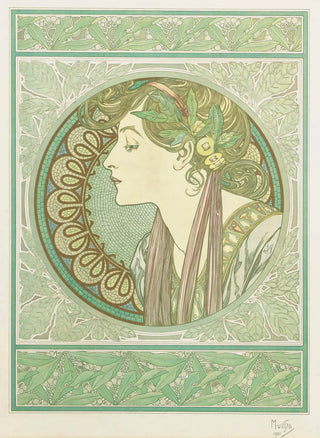 Alphonse Mucha - Laurel (1901)