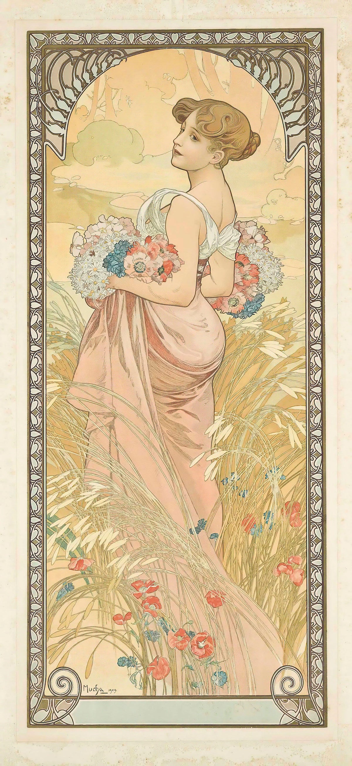 Alphonse Mucha - Summer (1900)