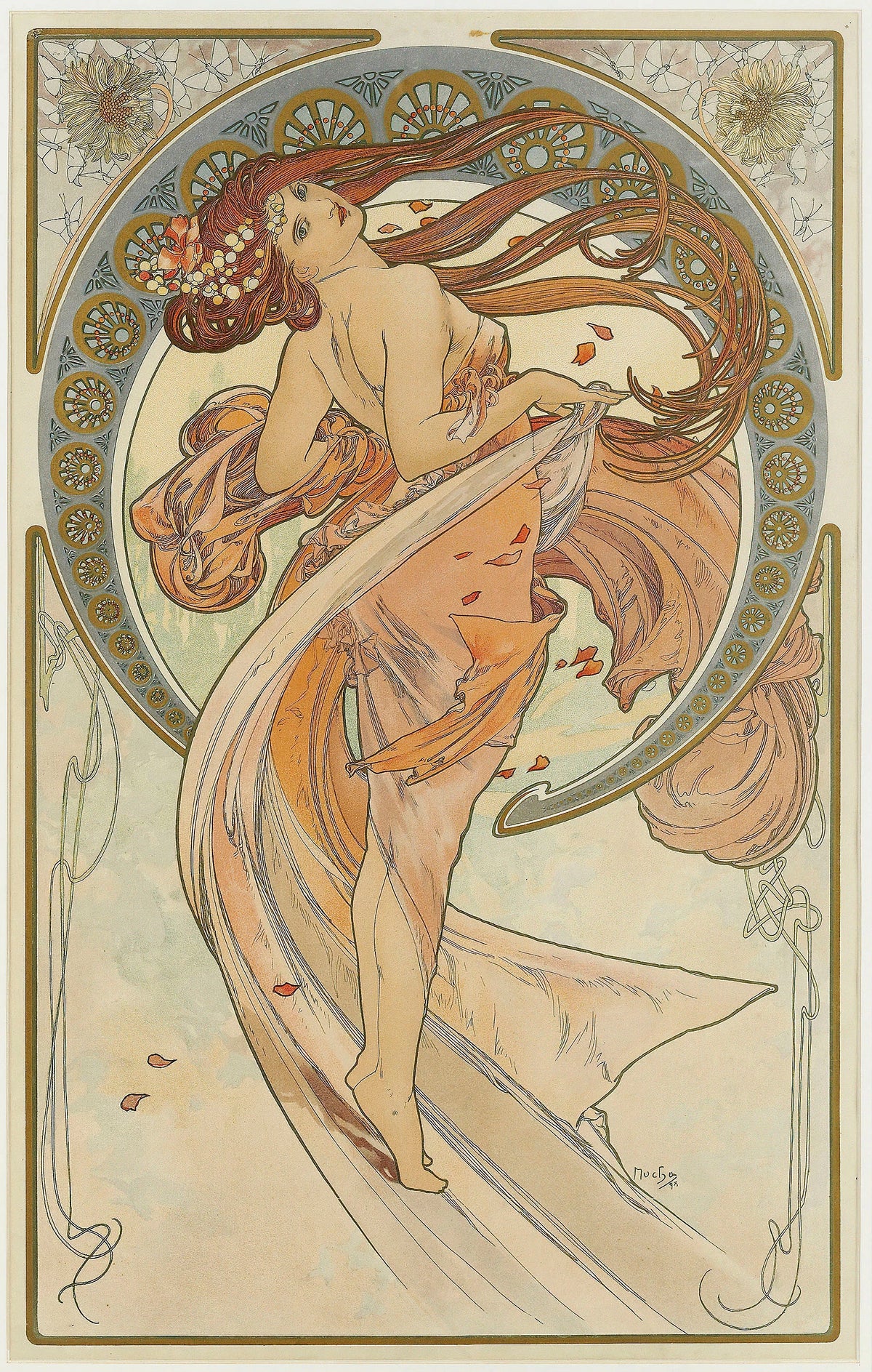 Alphonse Mucha - The Arts 2 (1898)