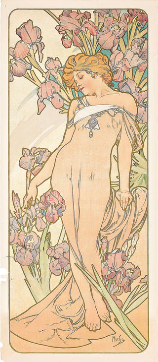 Alphonse Mucha - The Iris (1897)