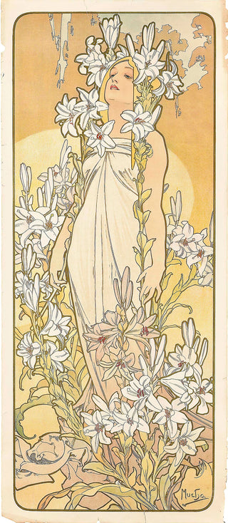 Alphonse Mucha - The Lily (1897)