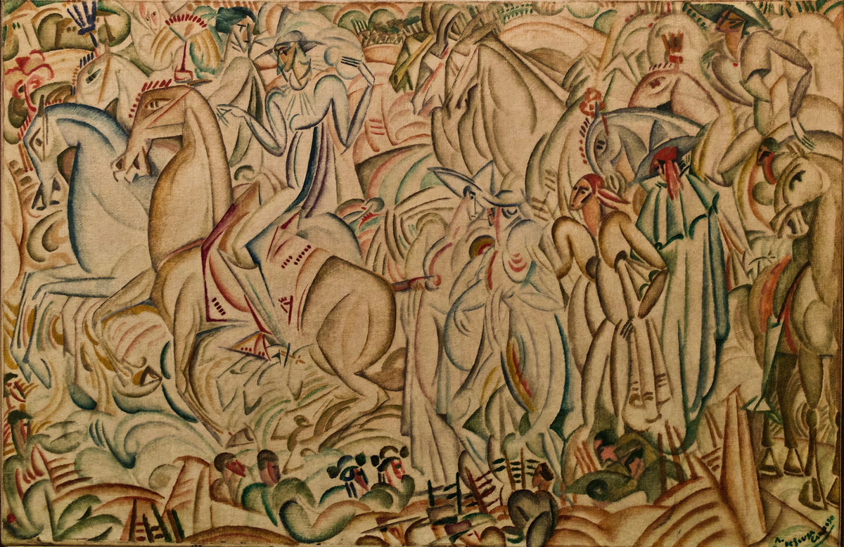 Amadeo de Souza-Cardoso - Before the Bullfight (circa 1912)