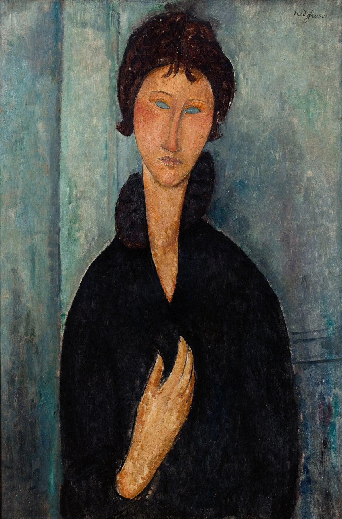 Amedeo Modigliani - Femme aux yeux bleus (1918)