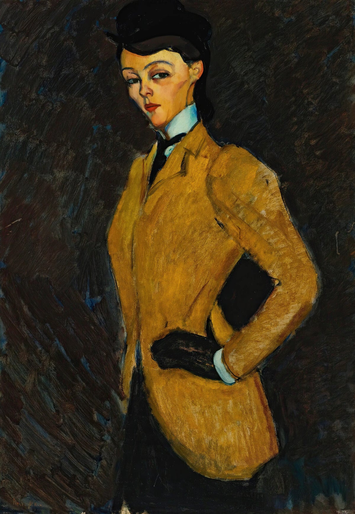 Amedeo Modigliani - L'amazone (1909)