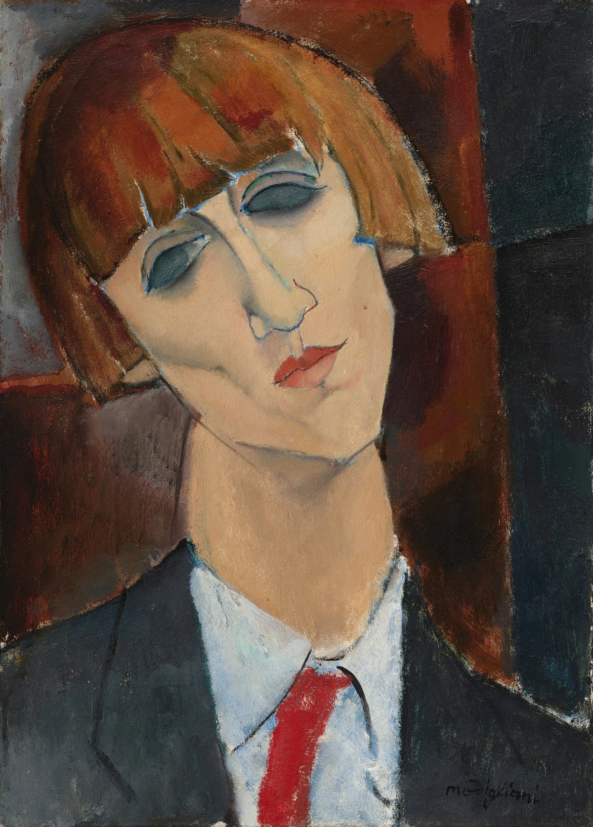 Amedeo Modigliani - Madame Kisling (circa 1917)