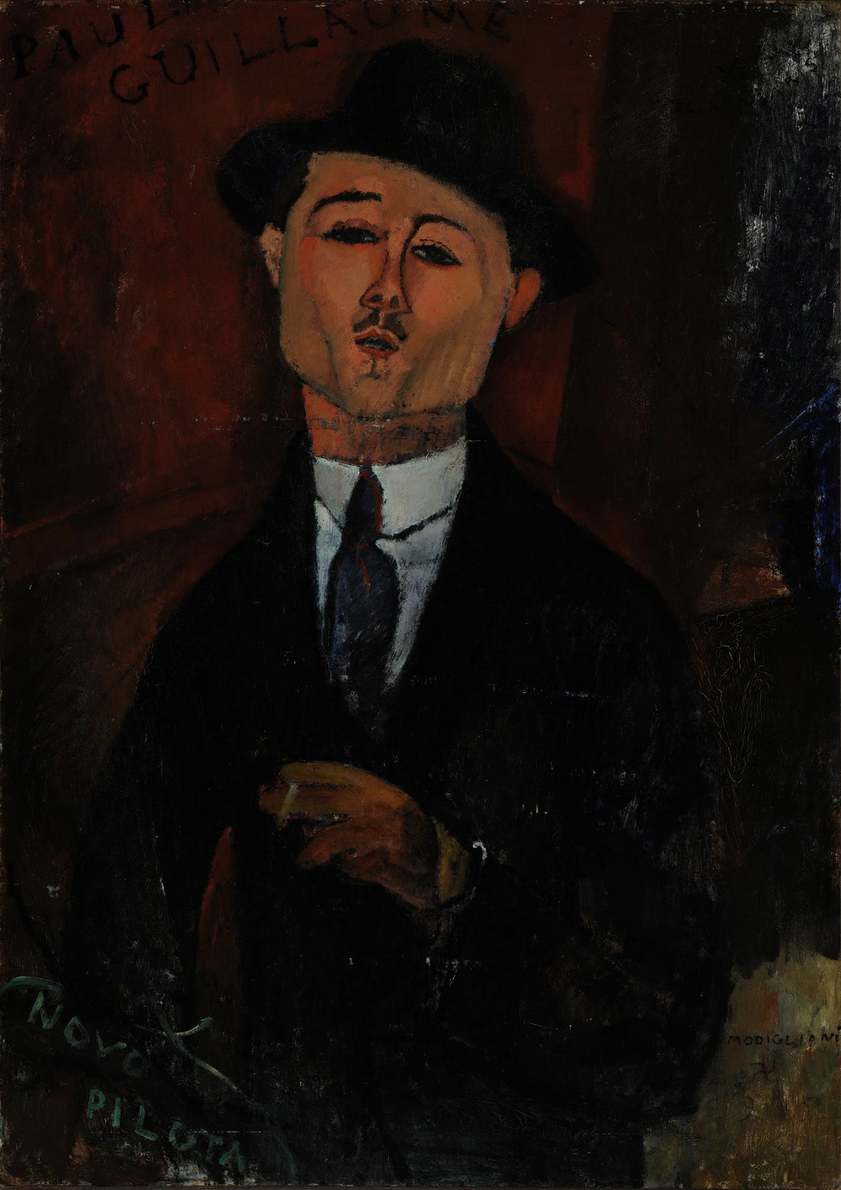 Amedeo Modigliani - Paul Guillaume, Novo Pilota (1915)