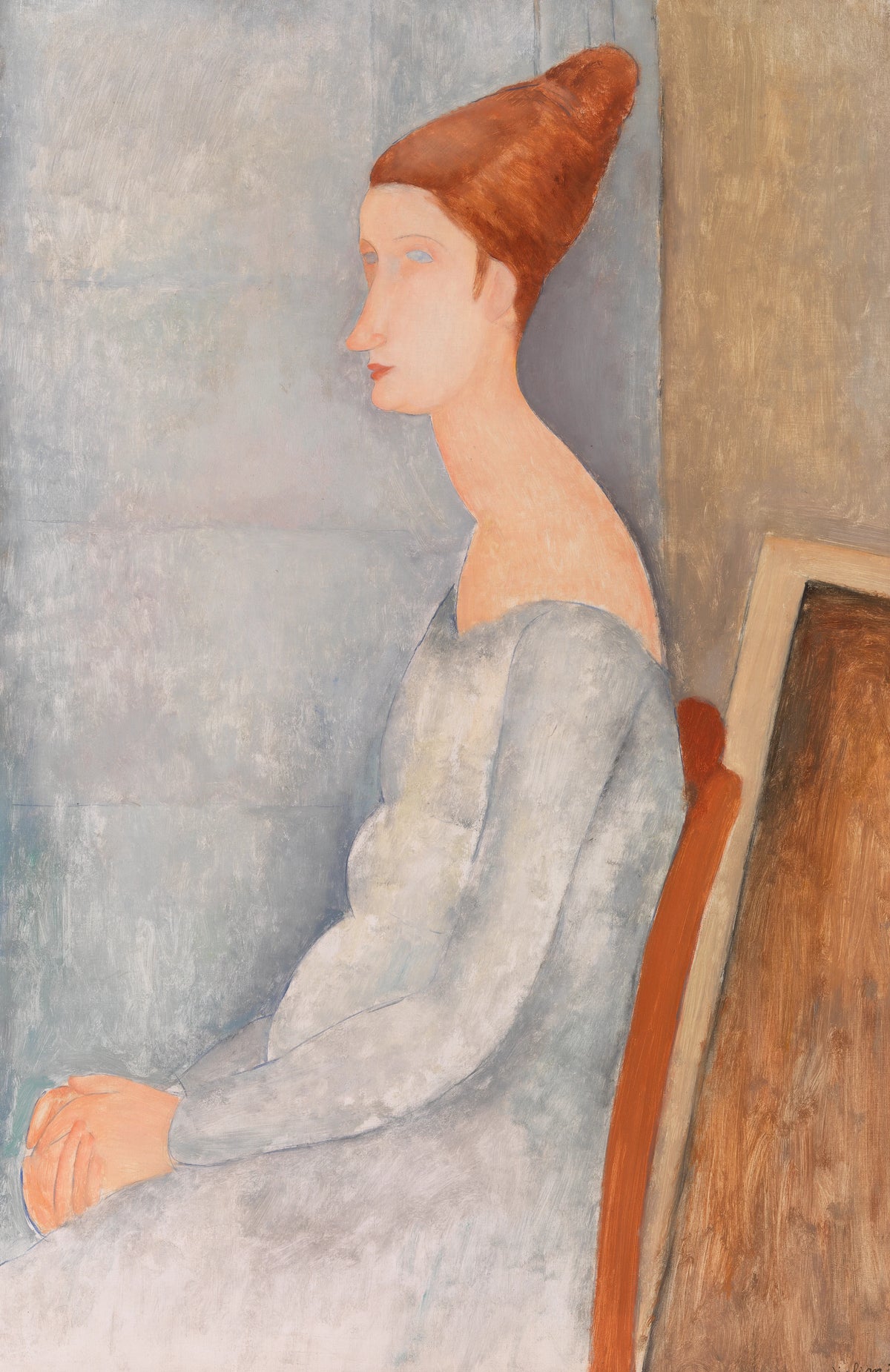 Amedeo Modigliani - Portrait of Jeanne Hébuterne (1918)