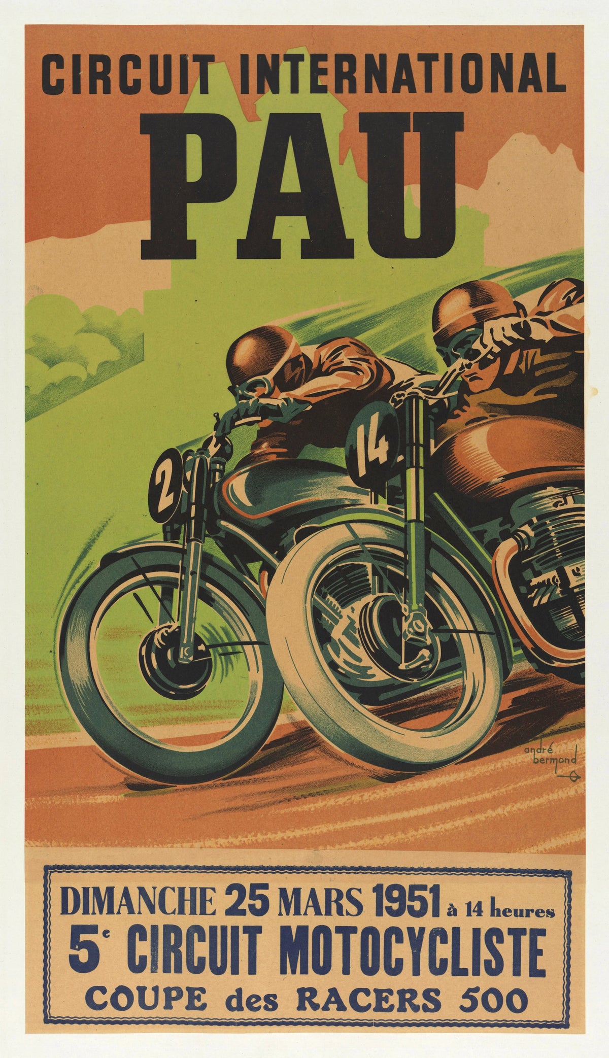 André Bermond - Circuit international de Pau (1951)