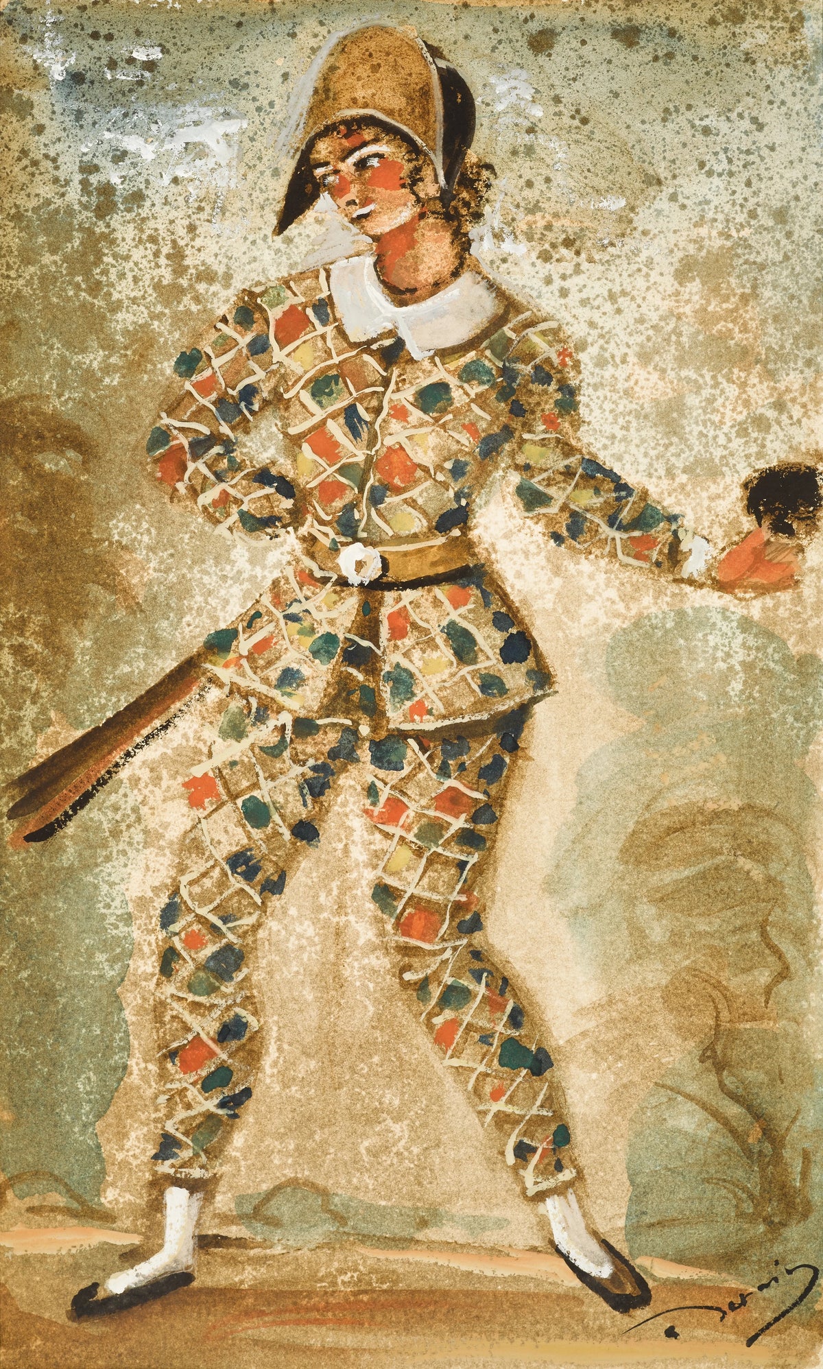 André Derain - Arlequin (1947)