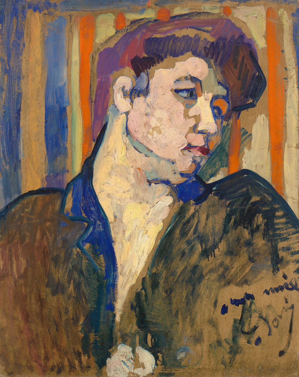 André Derain - Buste de femme (1904)