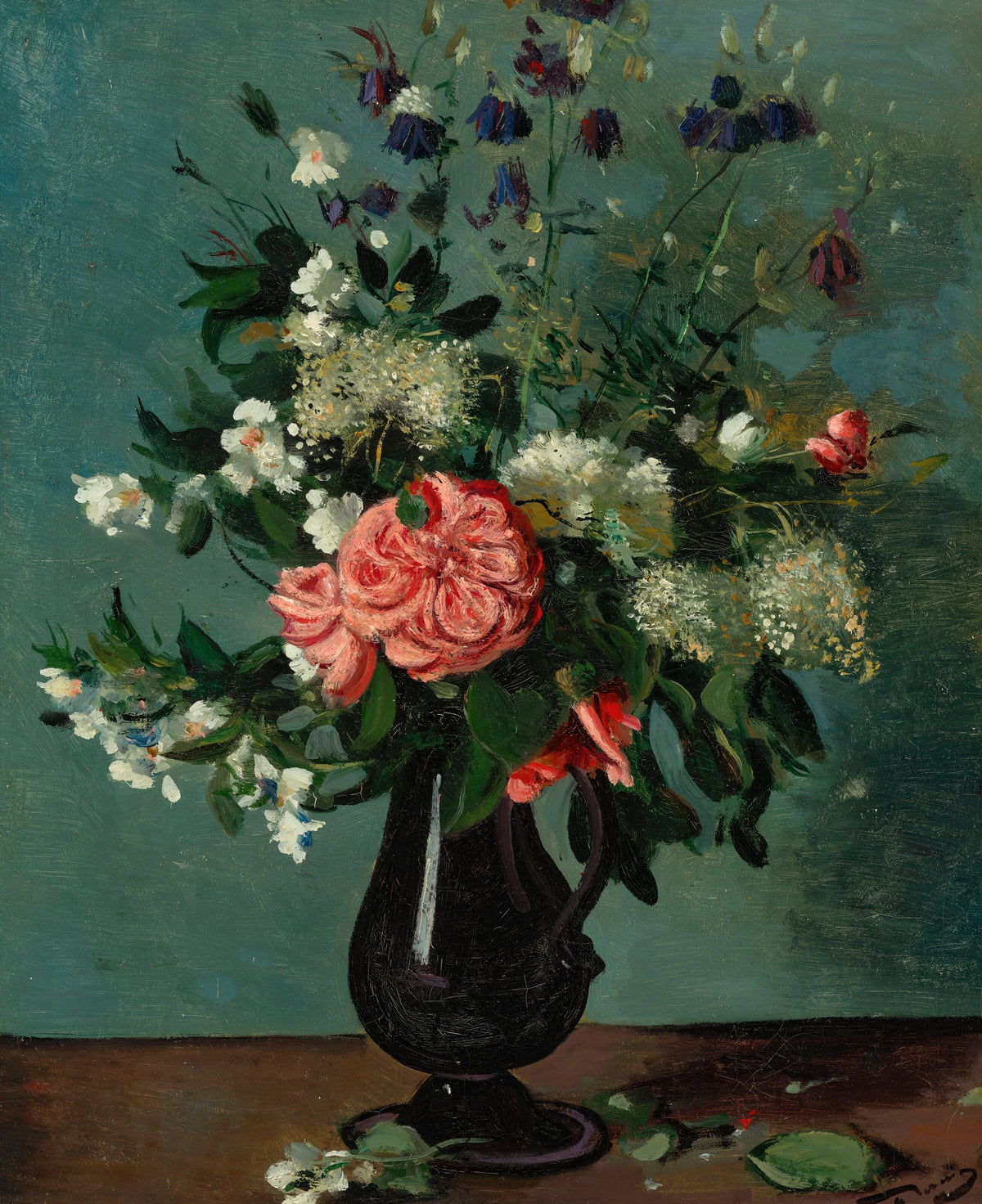 André Derain - Fleurs des champs dans un pichet (1944-1948)